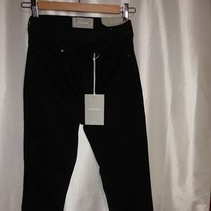 (Everlane) NWT 25 black high rise skinny jeans